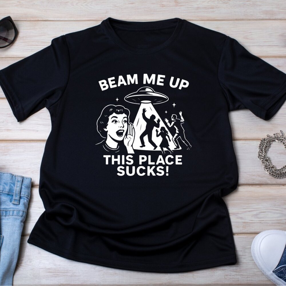 Beam Me Up Handmade Tee